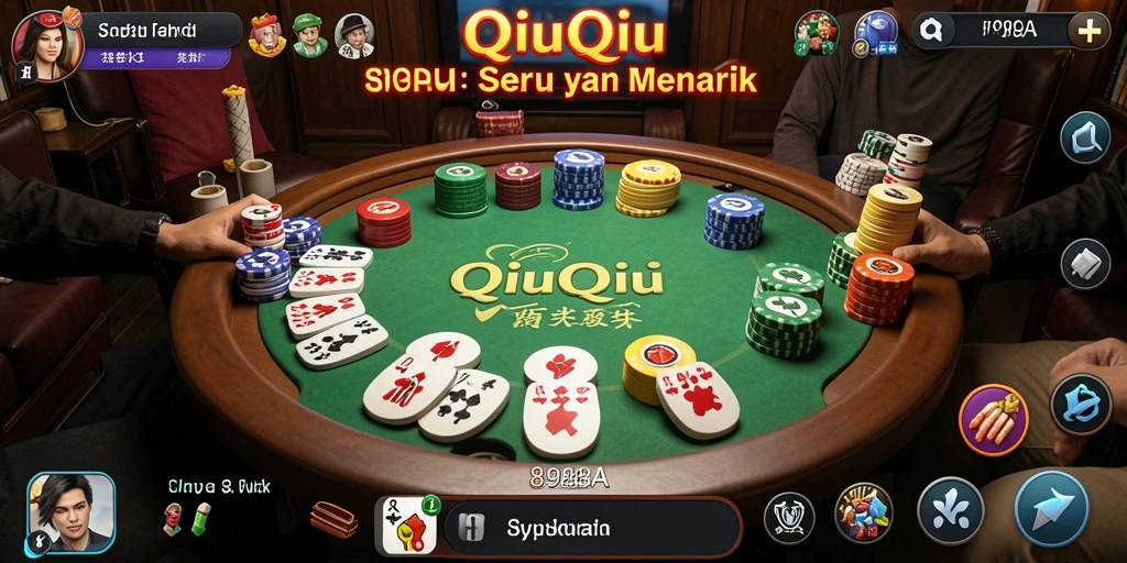 Screenshot gameplay QiuQiu yang mendebarkan.