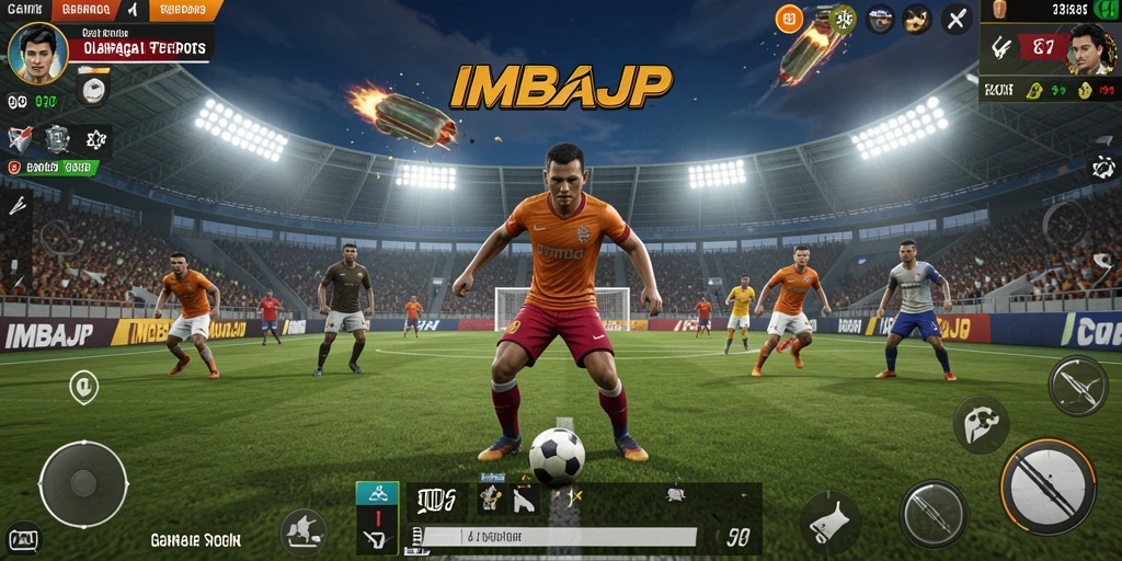 Tampilan luar biasa dari gameplay IMBAJP yang menarik.