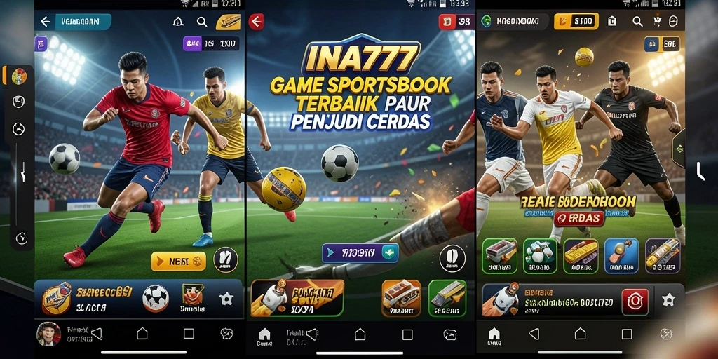Screenshot utama INA777 menampilkan pengalaman taruhan Sportsbook yang mendebarkan.