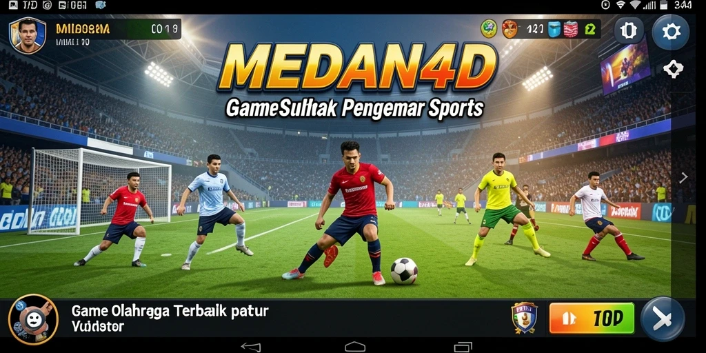 Tampilan gameplay MEDAN4D dengan grafik yang memukau dan antusiasme pemain.