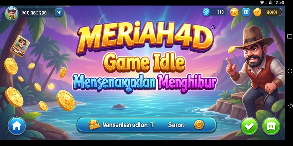 Tampilan gameplay MERIAH4D yang menawan dan sederhana.