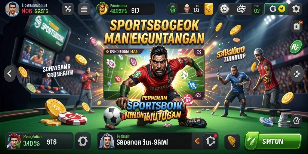 Screenshot gameplay N06 yang menunjukkan taruhan yang menarik dan interaktif.