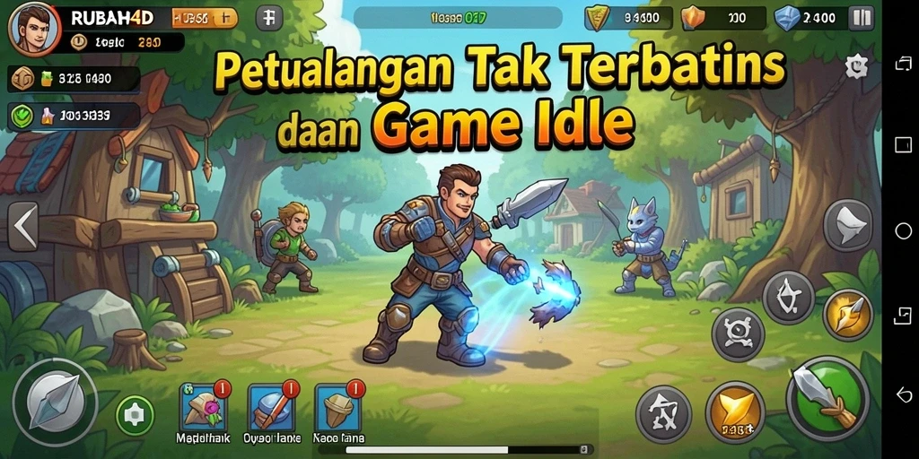 Tampilan gameplay RUBAH4D yang menarik dalam kategori Idle.