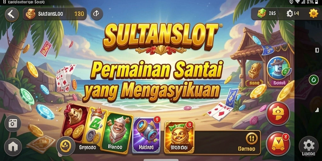 Tampilan gameplay SULTANSLOT yang menarik dan penuh warna.