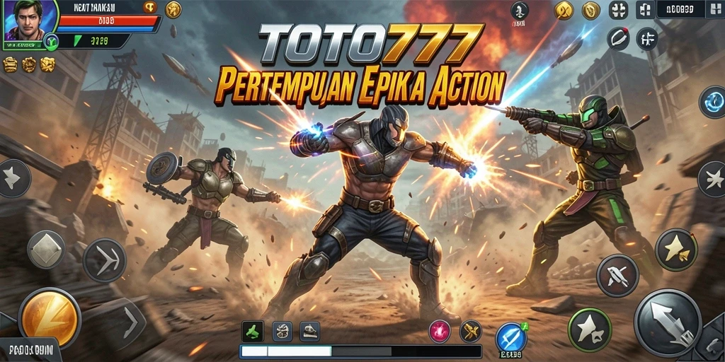 Tampilan gameplay seru dari TOTO777 yang penuh aksi.